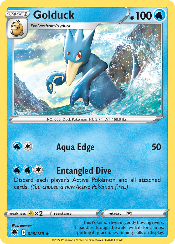 Golduck — SWSH10: Astral Radiance #029/189