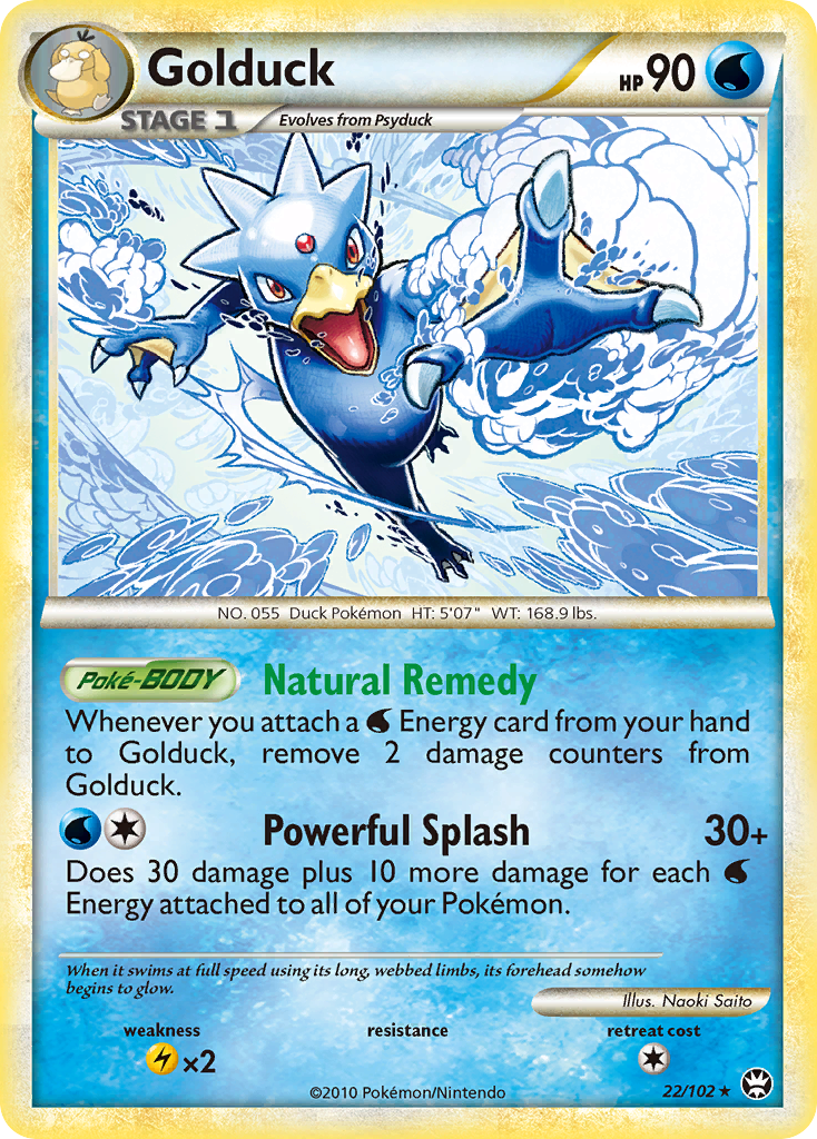 Golduck — Triumphant #22/102