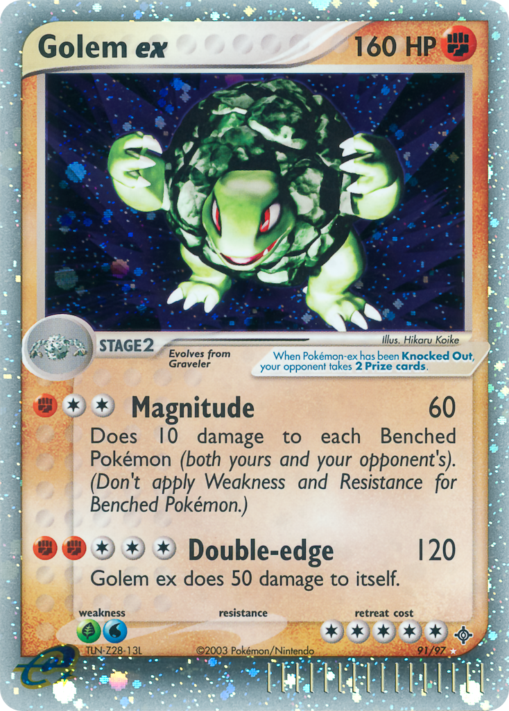 Golem ex — Dragon #91/97