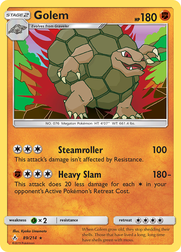 Golem — SM - Unbroken Bonds #89/214