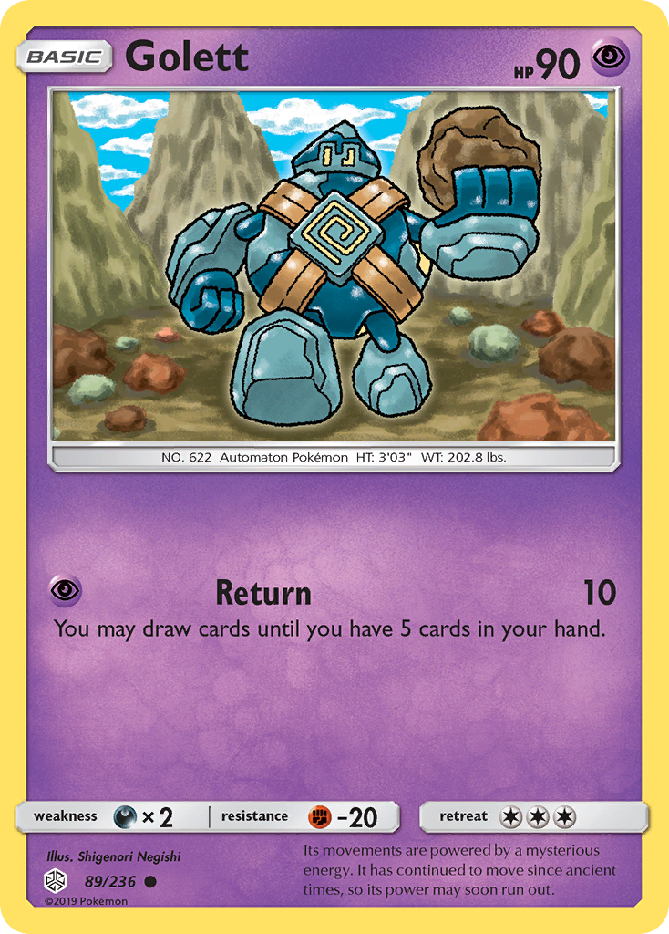Golett — SM - Cosmic Eclipse #89/236
