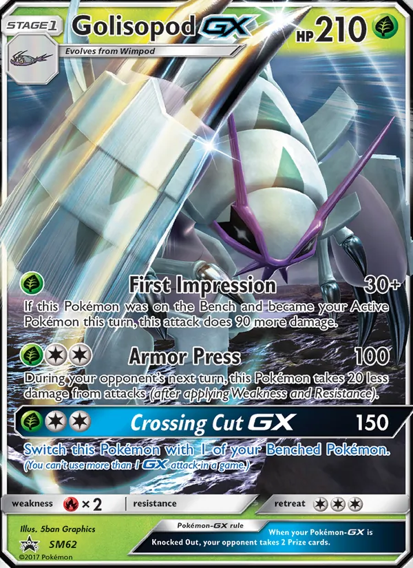 Golisopod GX — SM Promos #SM62