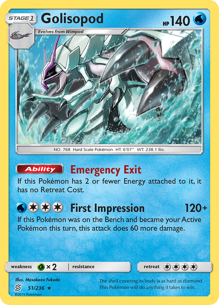 Golisopod — SM - Unified Minds #51/236