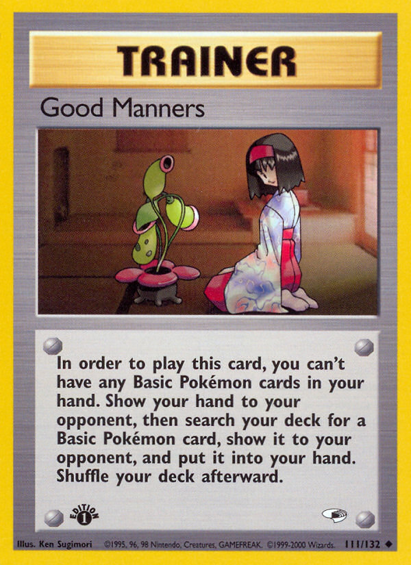 Good Manners — Gym Heroes #111/132