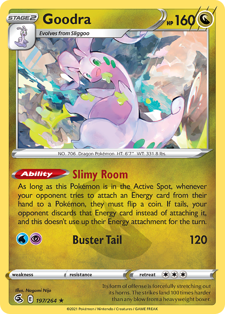 Goodra — SWSH08: Fusion Strike #197/264