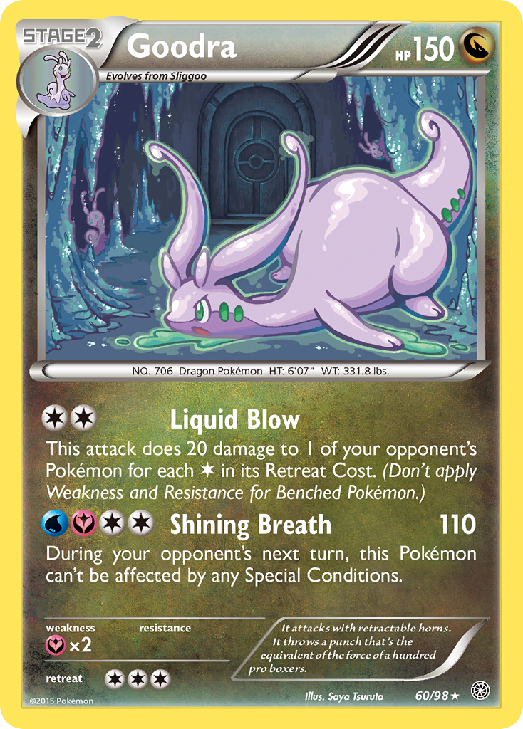 Goodra — XY - Ancient Origins #60/98