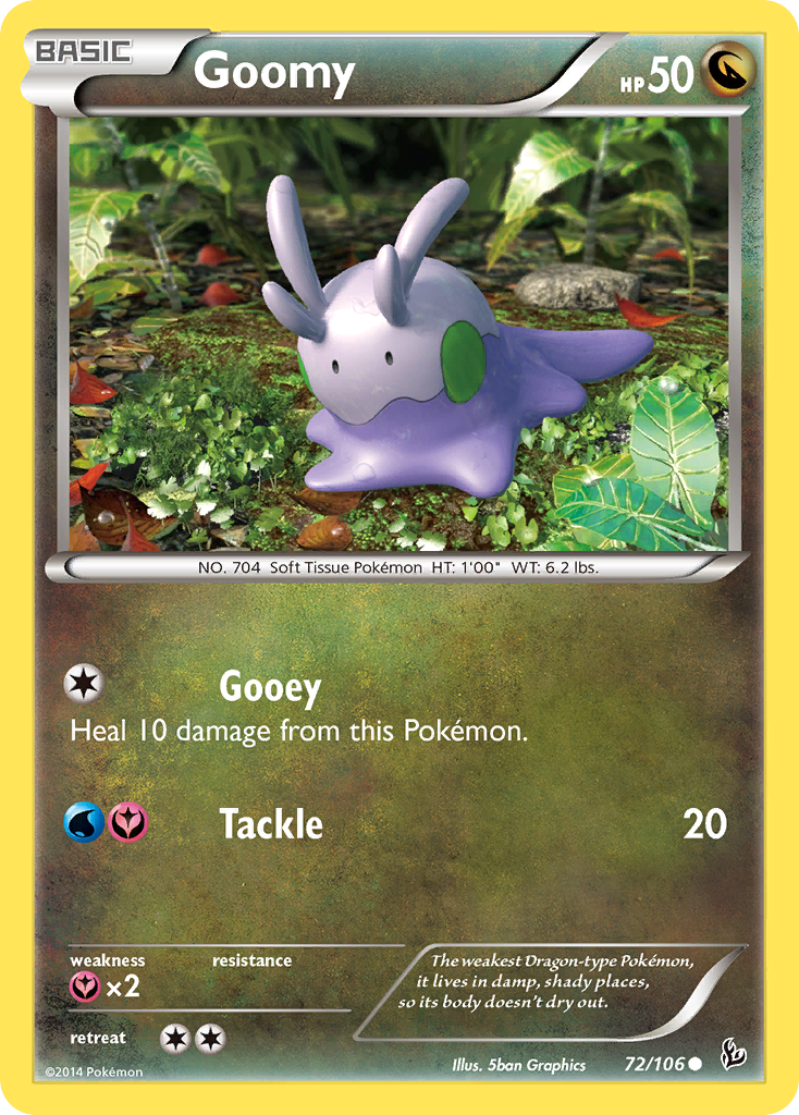 Goomy — XY - Flashfire #72/106