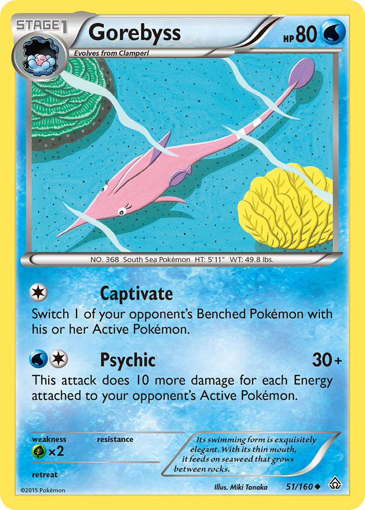 Gorebyss — XY - Primal Clash #51/160