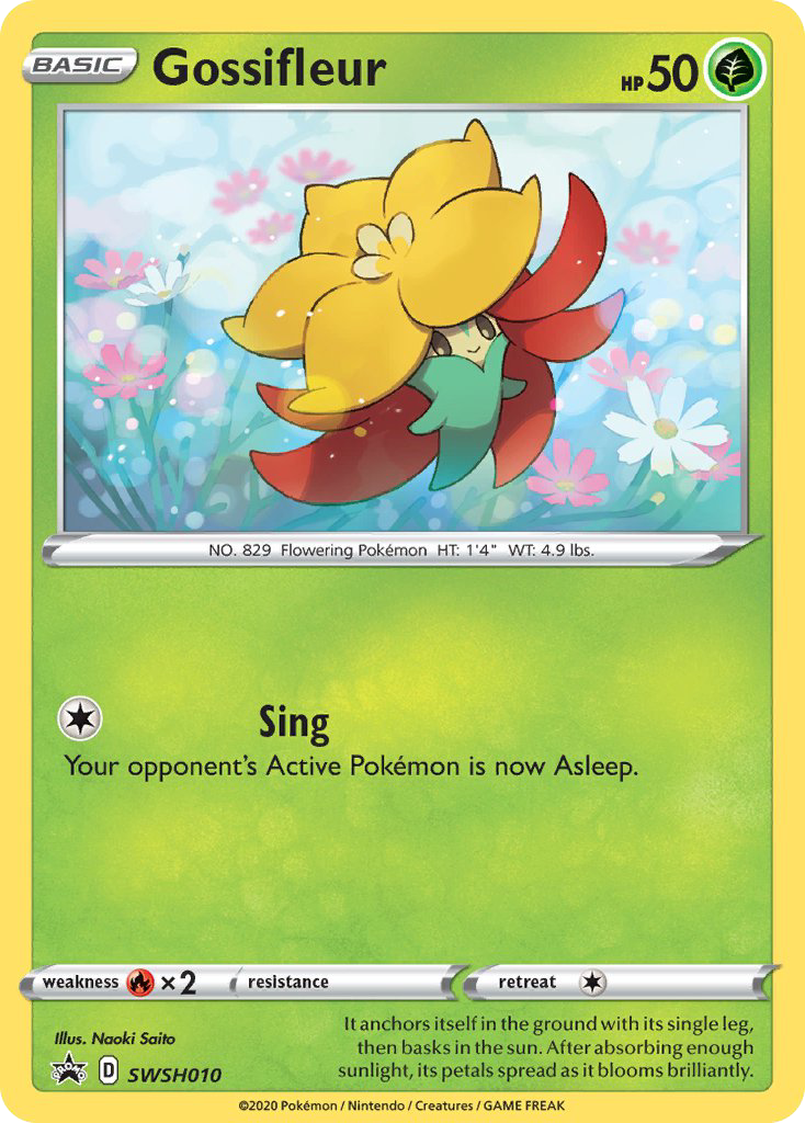 Gossifleur — SWSH: Sword & Shield Promo Cards #SWSH010