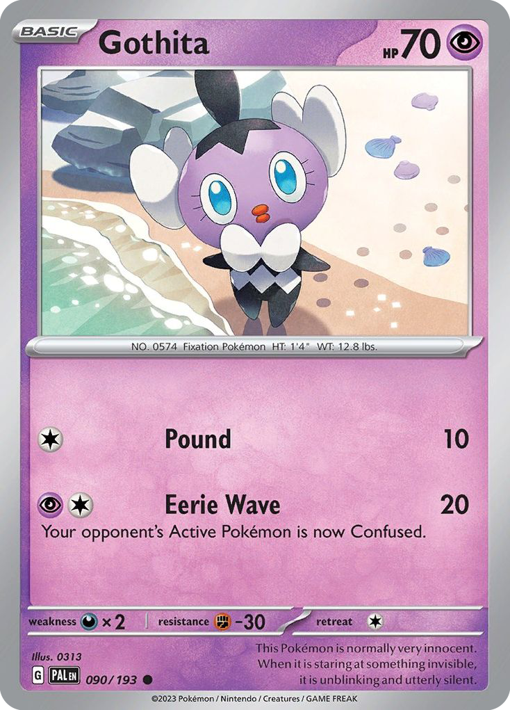 Gothita — SV02: Paldea Evolved #090/193