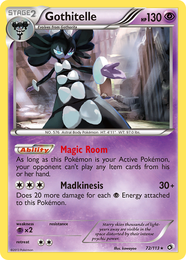 Gothitelle — Legendary Treasures #72/113