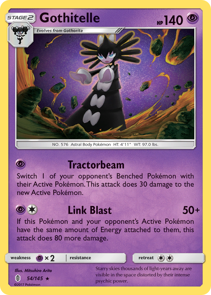 Gothitelle — SM - Guardians Rising #54/145