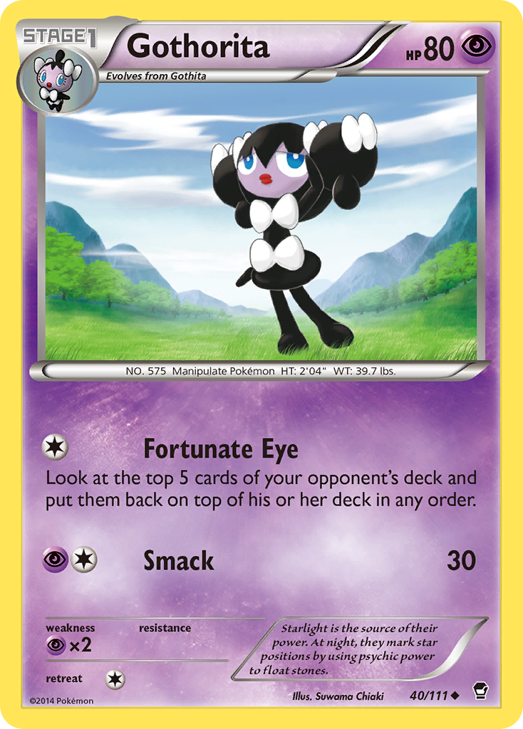Gothorita — XY - Furious Fists #40/111