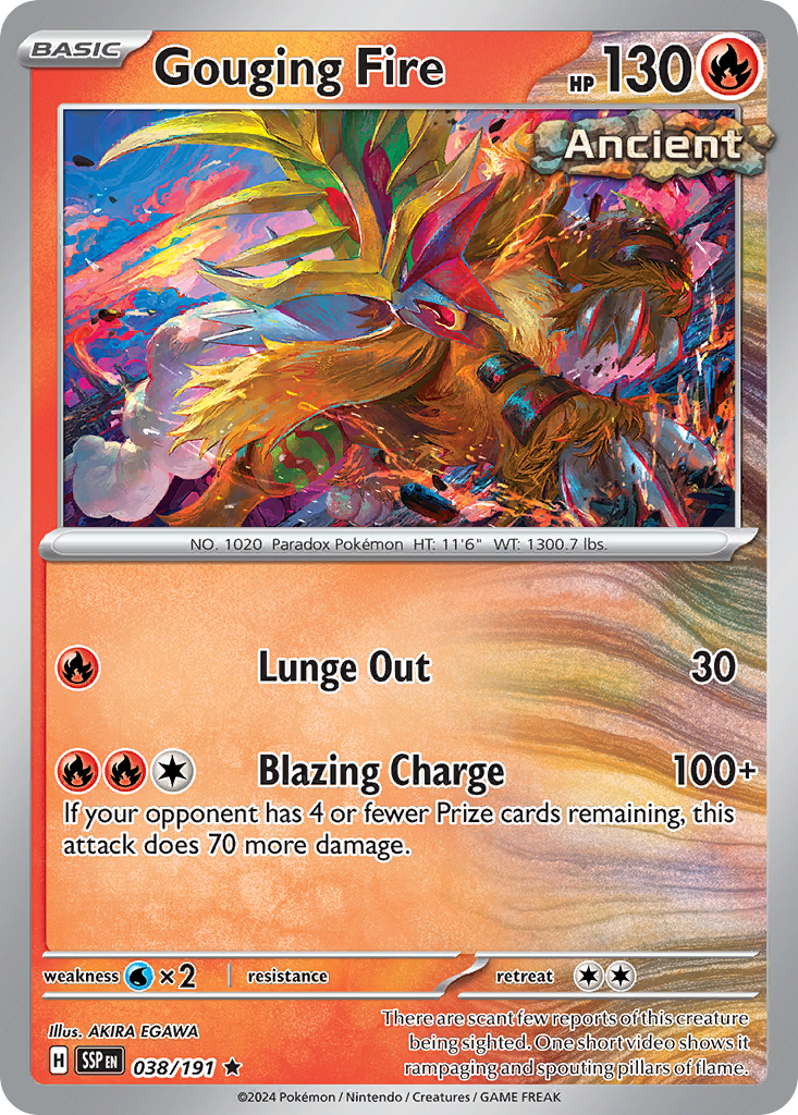 Gouging Fire — Deck Exclusives #038/191