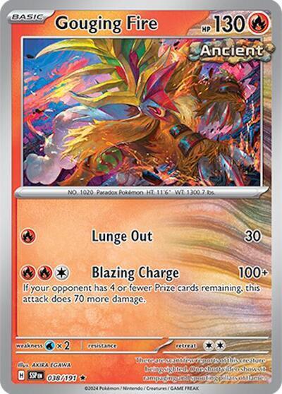 Gouging Fire — Deck Exclusives #038/191