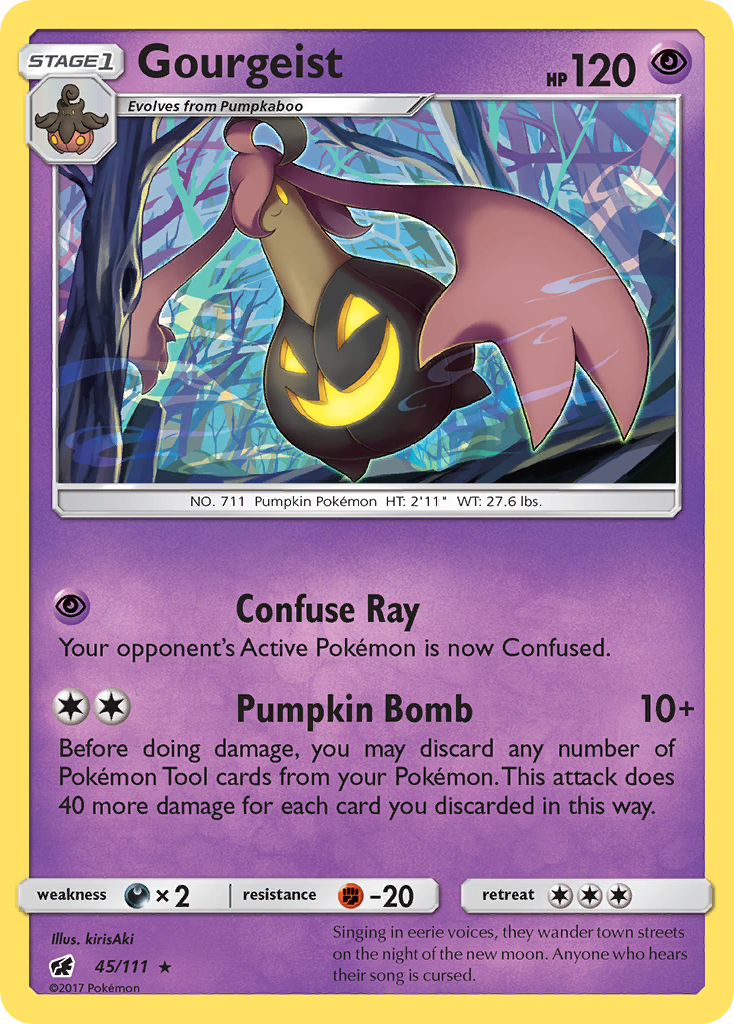 Gourgeist — SM - Crimson Invasion #45/111