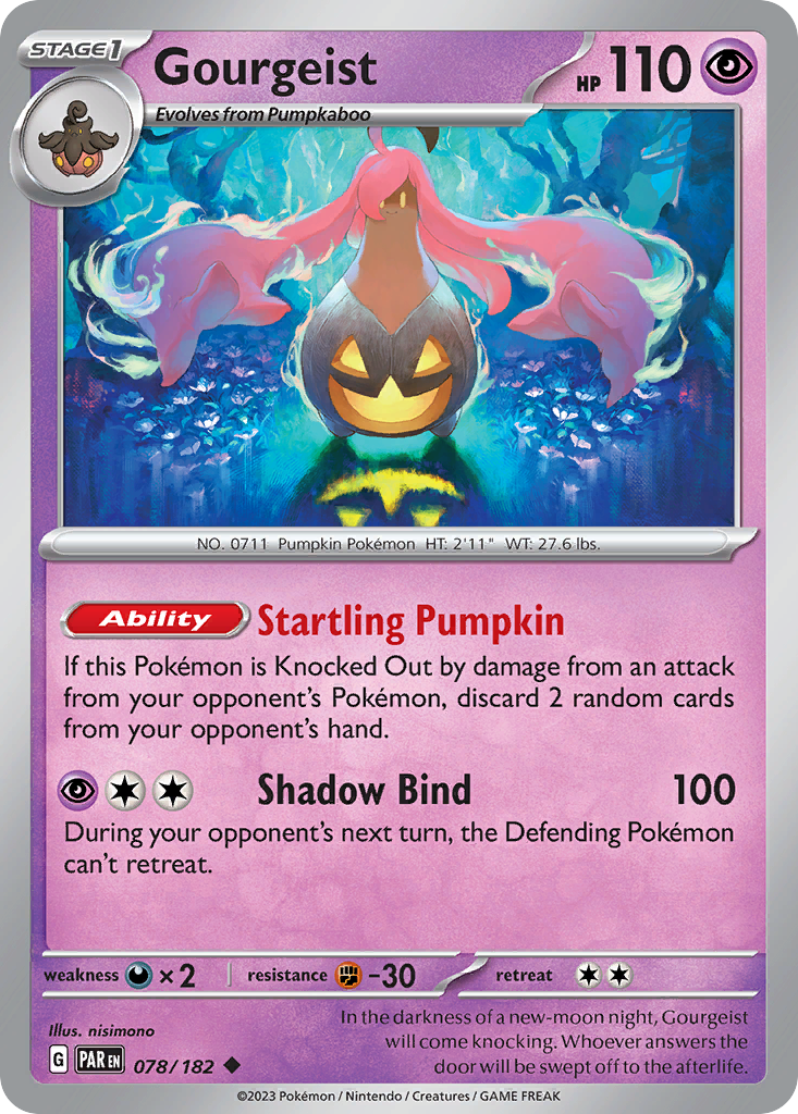 Gourgeist — Trick or Trade BOOster Bundle 2024 #078/182