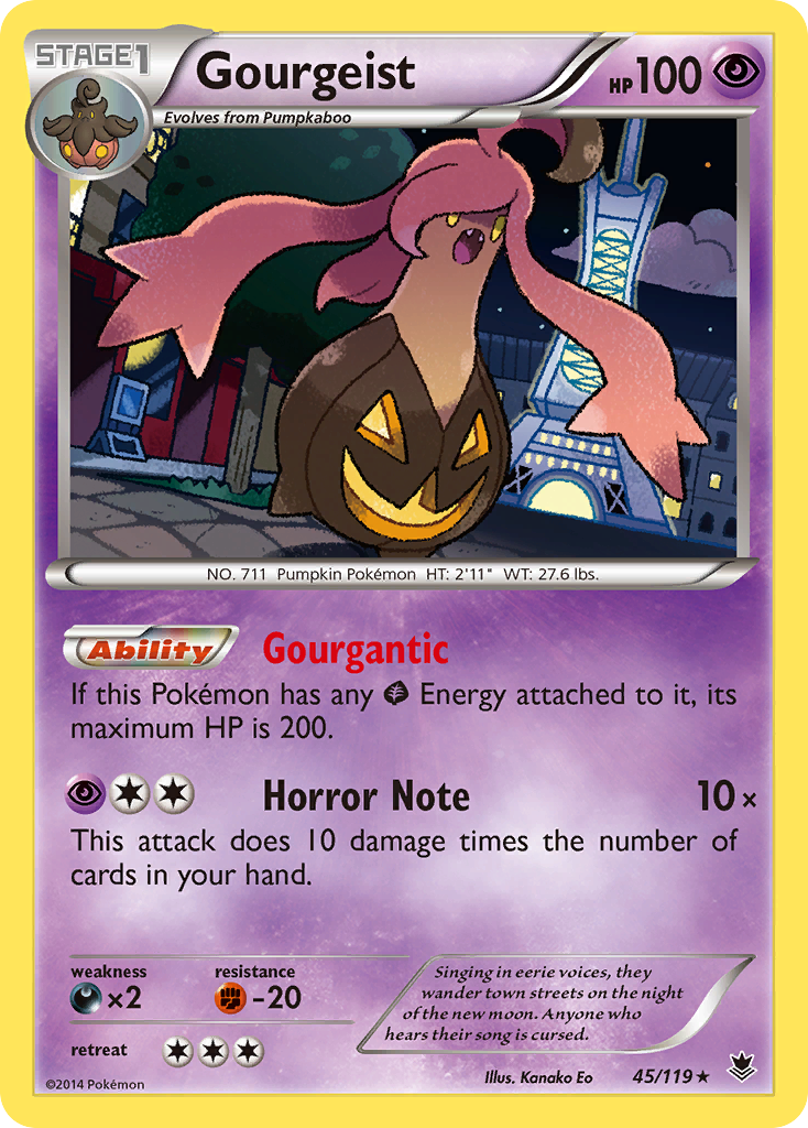 Gourgeist — XY - Phantom Forces #45/119