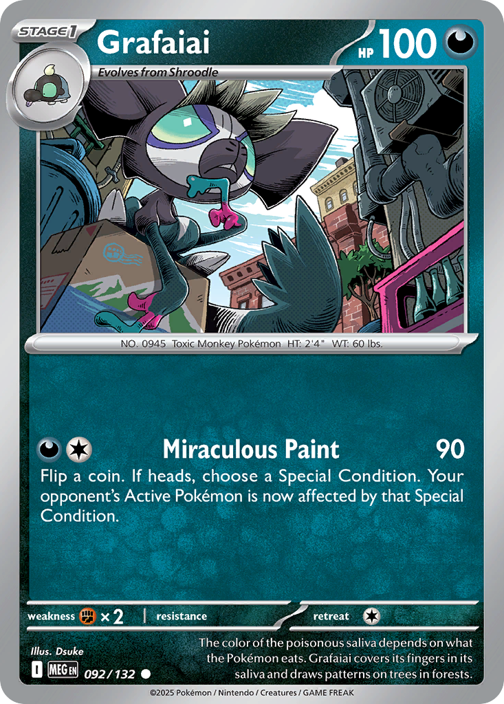 Grafaiai — ME01: Mega Evolution #092/132