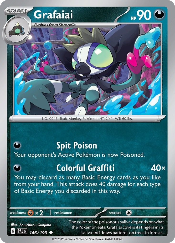 Grafaiai — SV02: Paldea Evolved #146/193