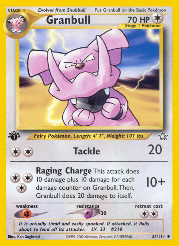Granbull — Neo Genesis #037/111