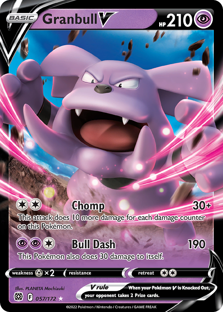 Granbull V — SWSH09: Brilliant Stars #057/172