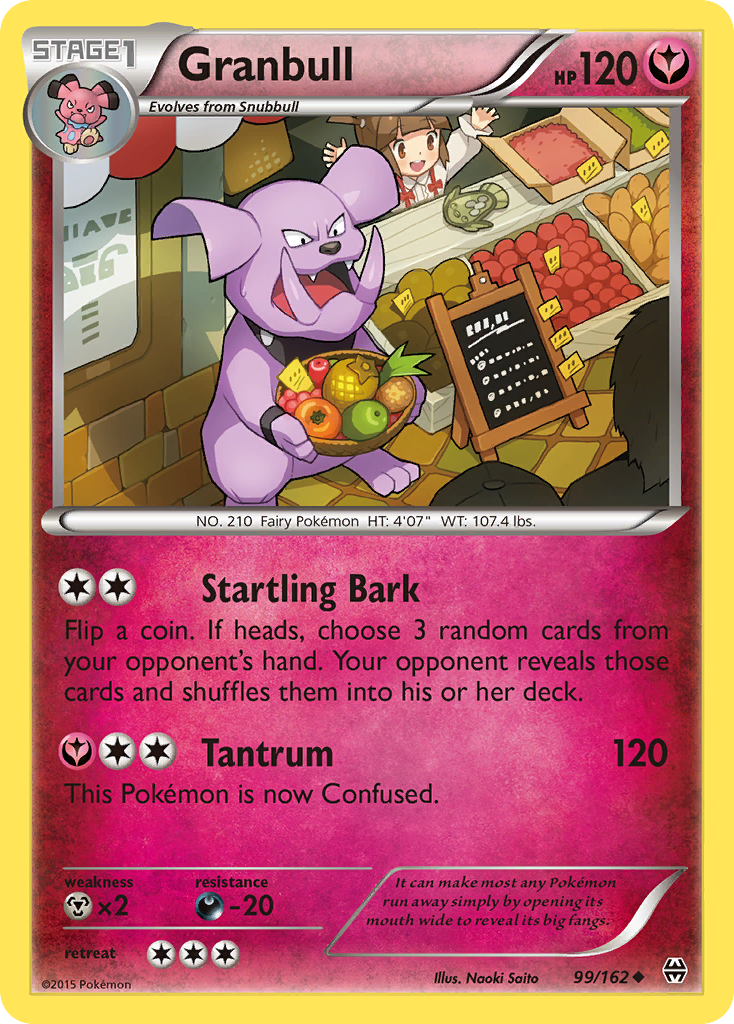 Granbull — XY - BREAKthrough #99/162