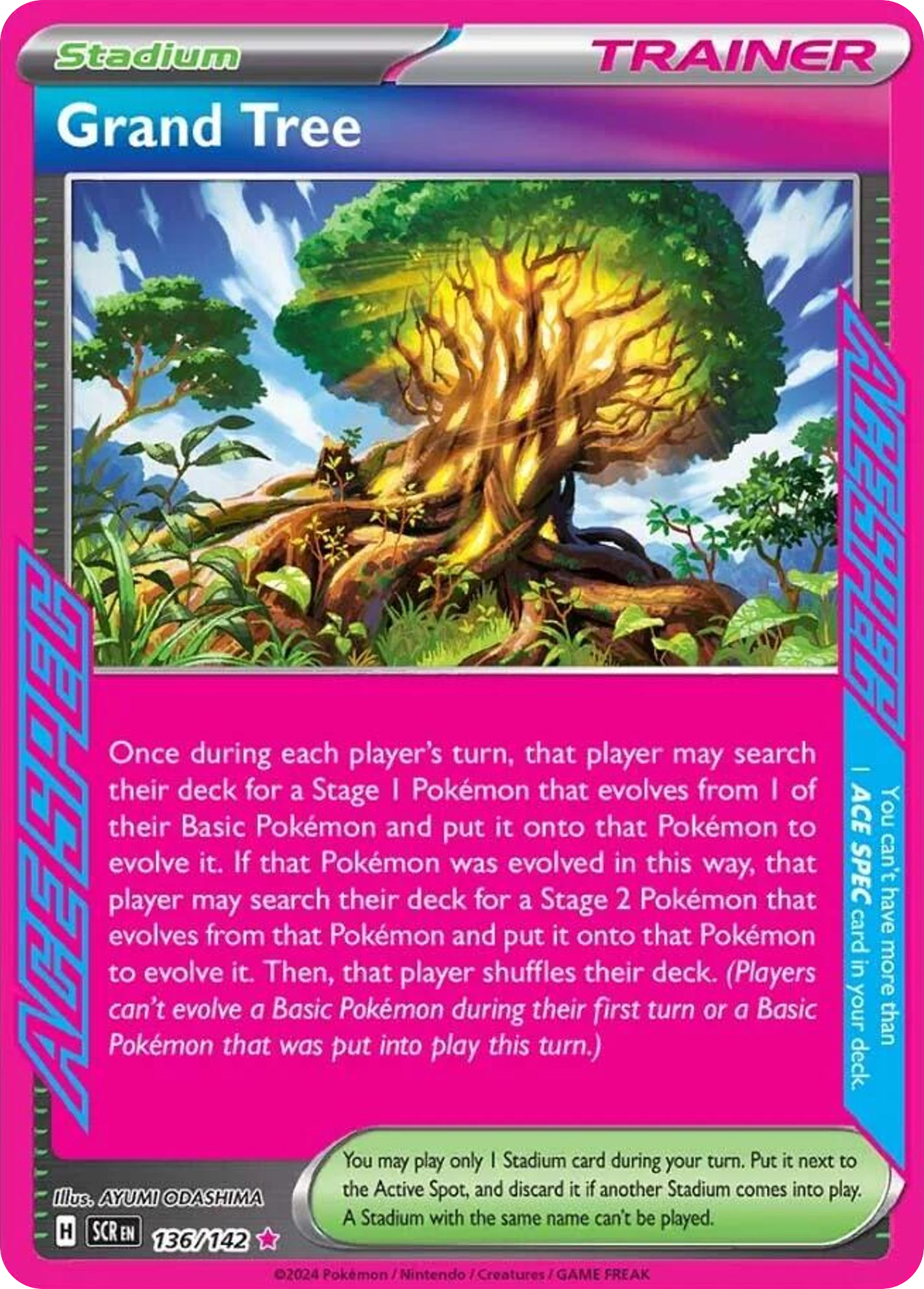 Grand Tree — SV07: Stellar Crown #136/142