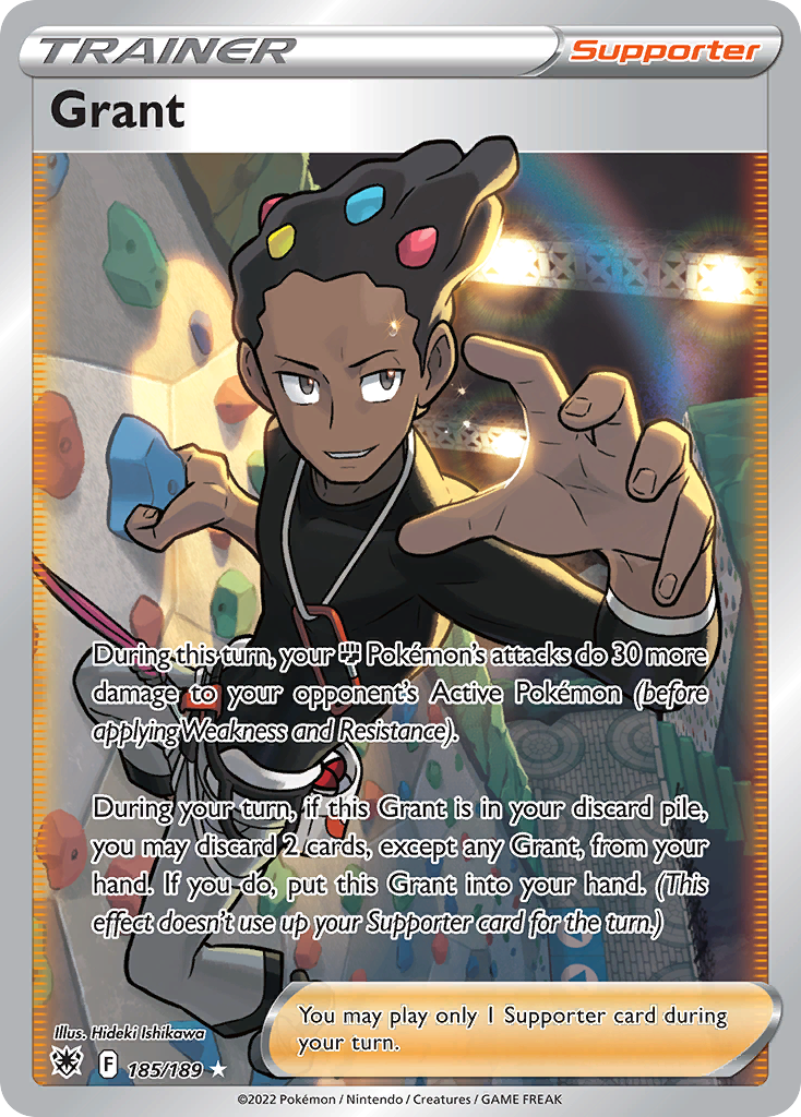 Grant (Full Art) — SWSH10: Astral Radiance #185/189