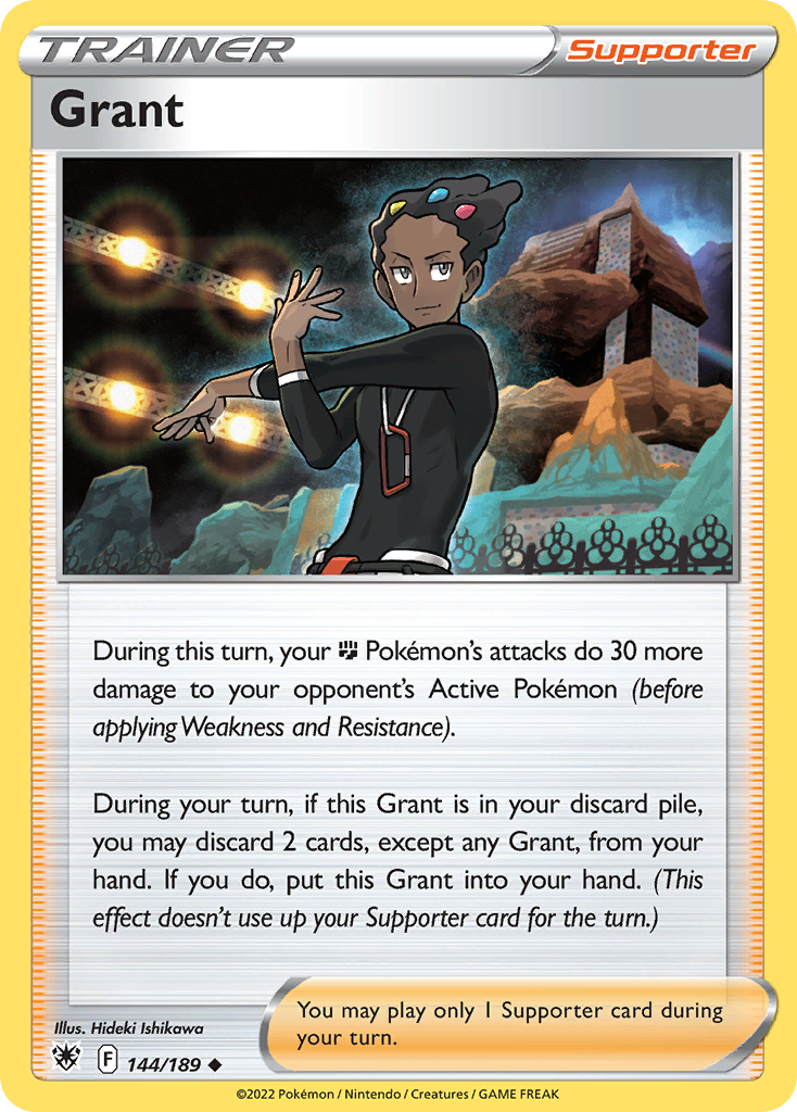 Grant — Prize Pack Series Cards #144/189