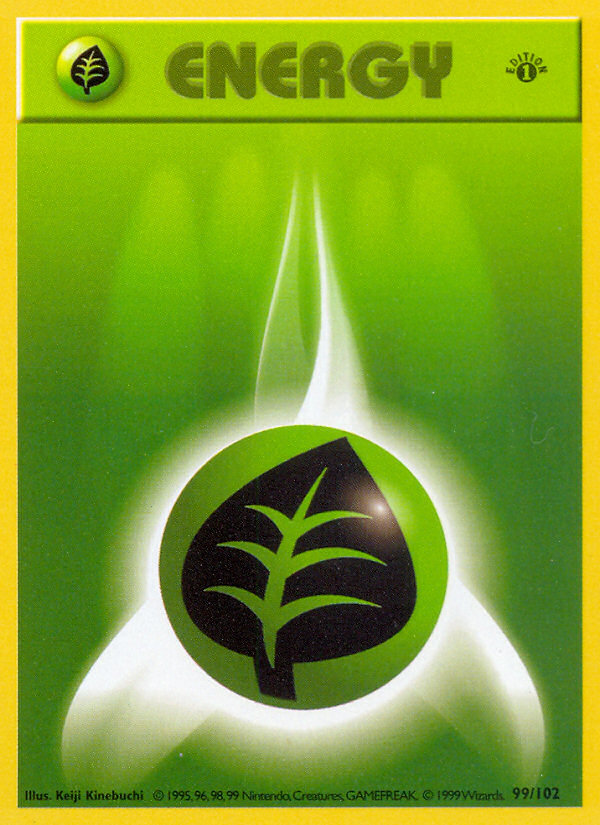 Grass Energy — Base Set #099/102