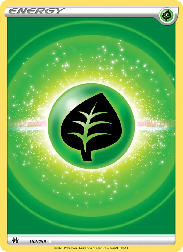 Grass Energy (Texture Full Art) — SWSH: Crown Zenith #152/159