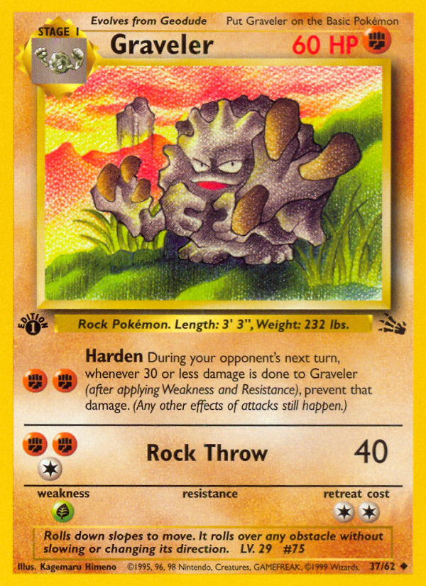 Graveler — Fossil #37/62