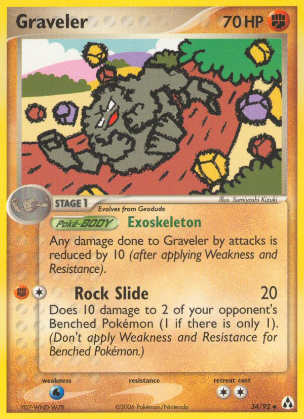Graveler — Legend Maker #34/92