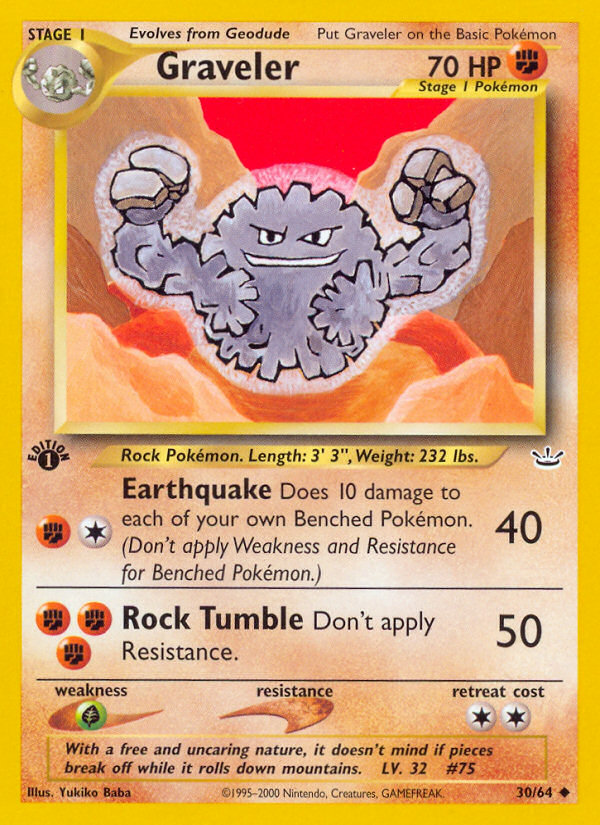 Graveler — Neo Revelation #30/64