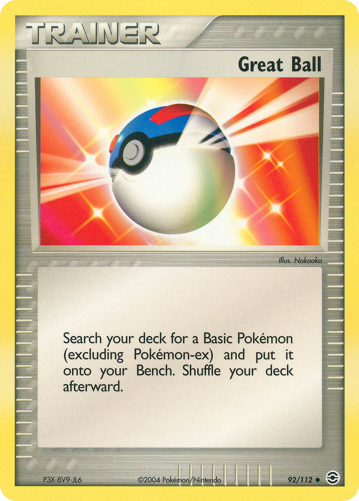 Great Ball — FireRed & LeafGreen #92/112