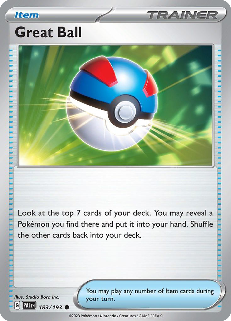 Great Ball — SV02: Paldea Evolved #183/193