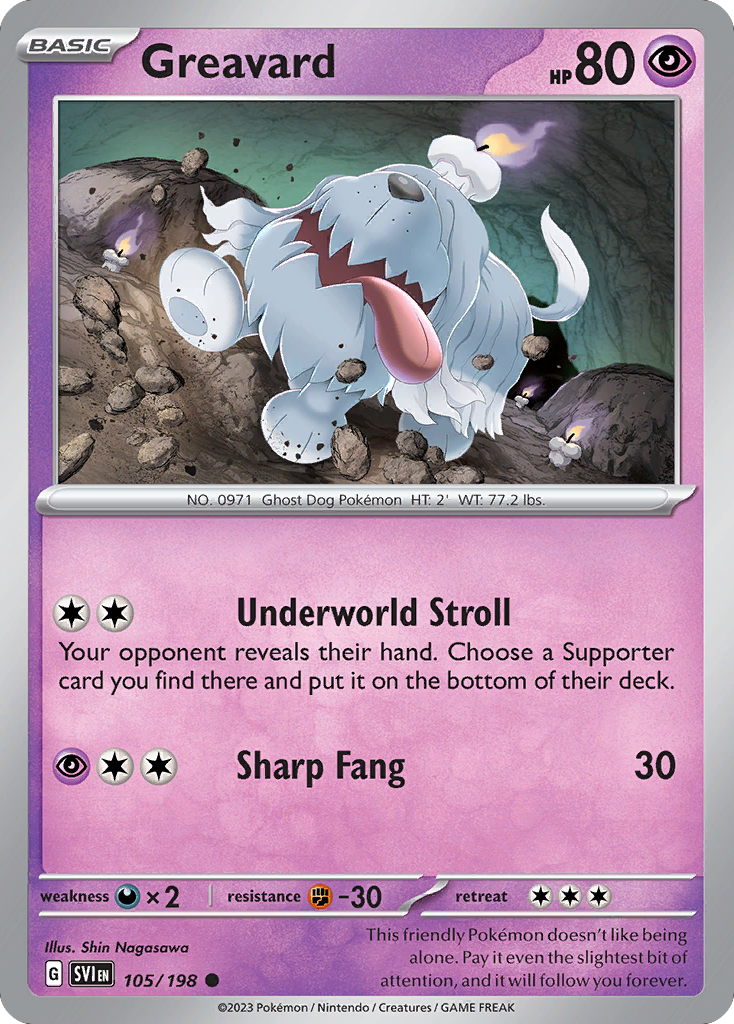 Greavard — Miscellaneous Cards & Products #105/198