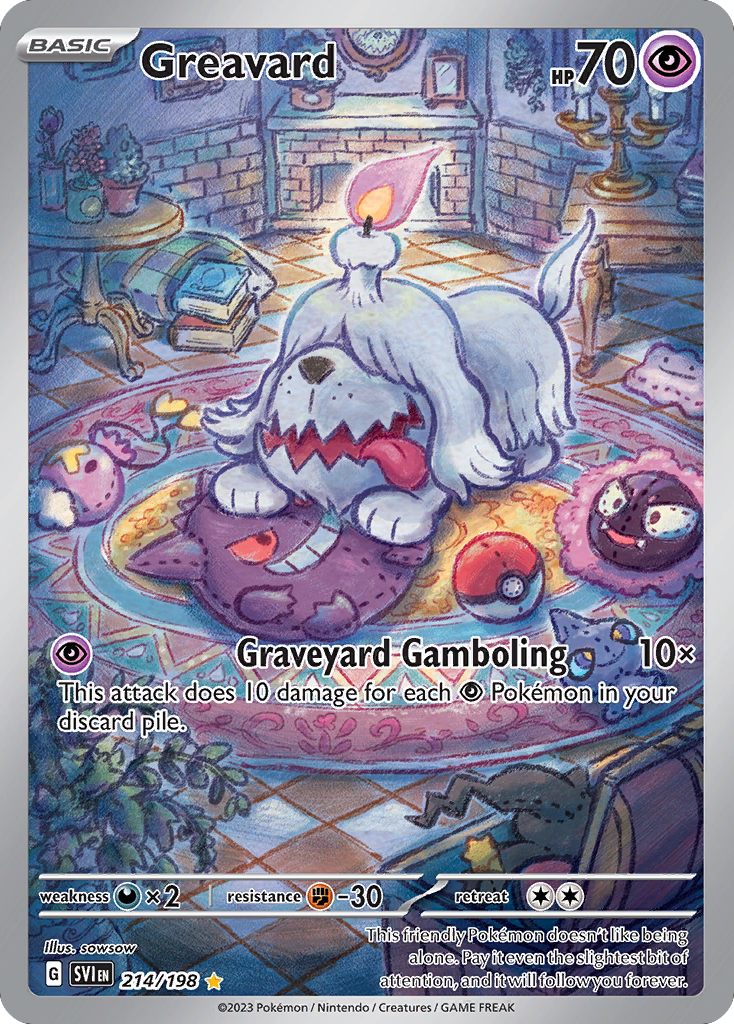 Greavard — SV01: Scarlet & Violet Base Set #214/198