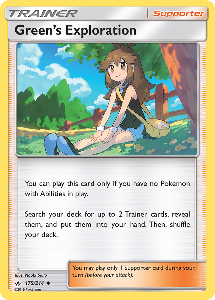 Green's Exploration — SM - Unbroken Bonds #175/214