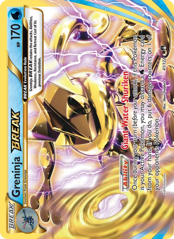 Greninja BREAK — XY - BREAKpoint #41/122