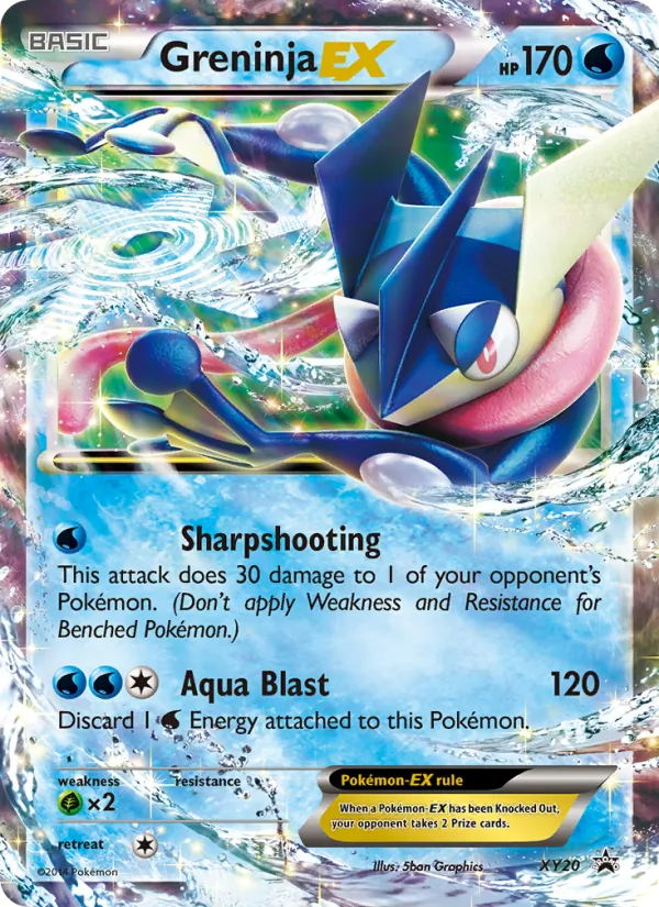 Greninja EX — XY Promos #XY20