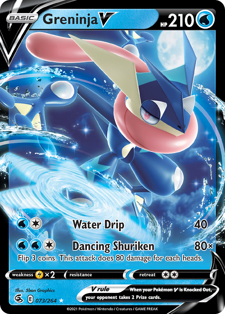Greninja V — Deck Exclusives #073/264