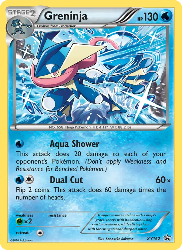 Greninja — XY Promos #XY162