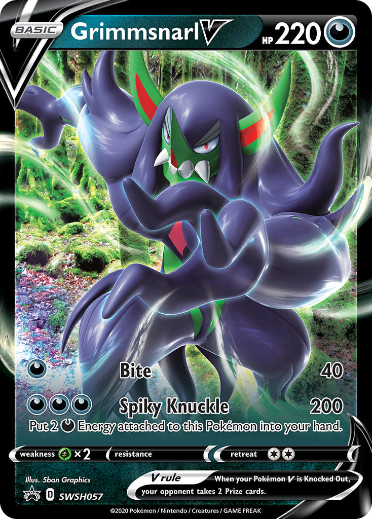 Grimmsnarl V — SWSH: Sword & Shield Promo Cards #SWSH057