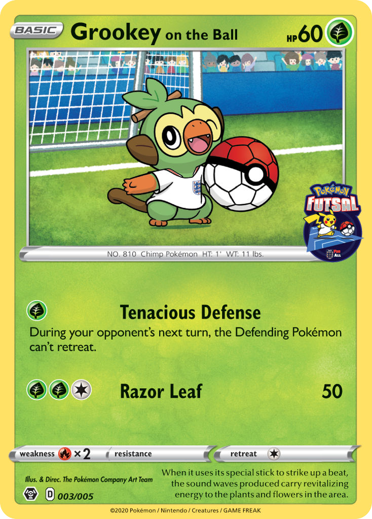 Grookey on the Ball — Miscellaneous Cards & Products #003/005