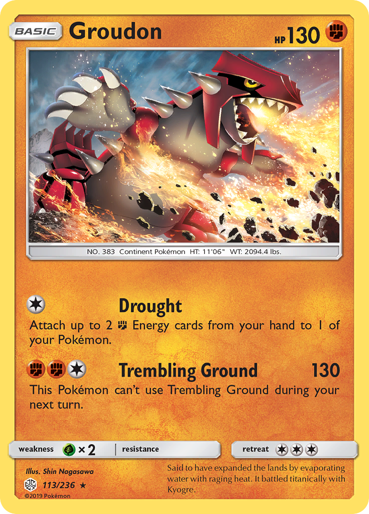 Groudon — Deck Exclusives #113/236