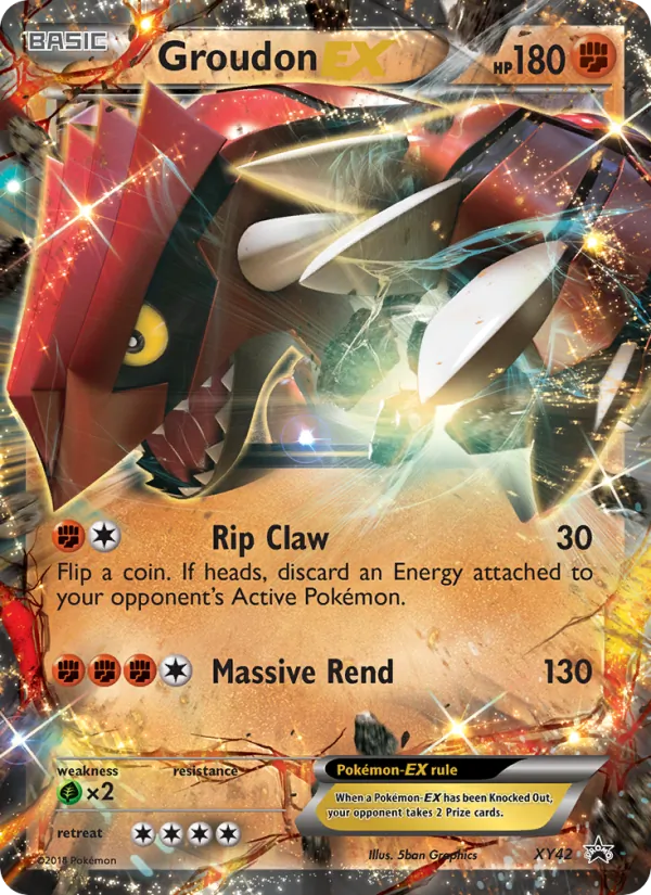 Groudon EX — XY Promos #XY42