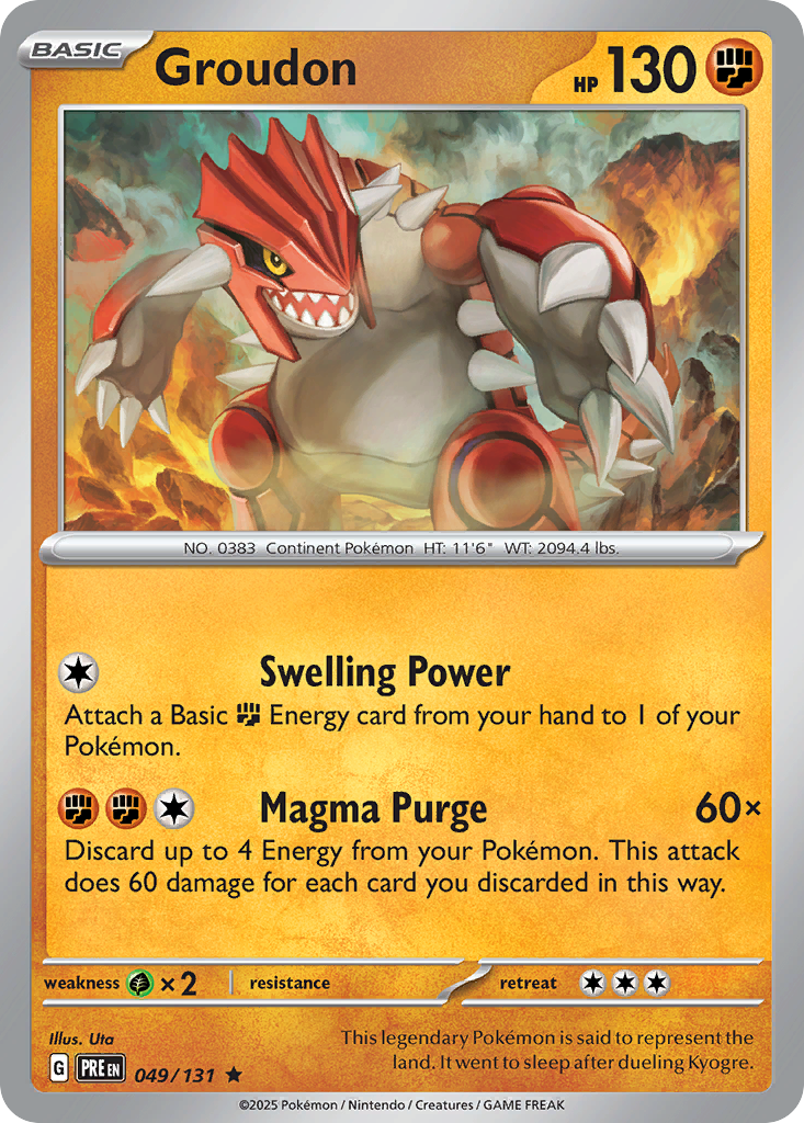 Groudon (Master Ball Pattern)