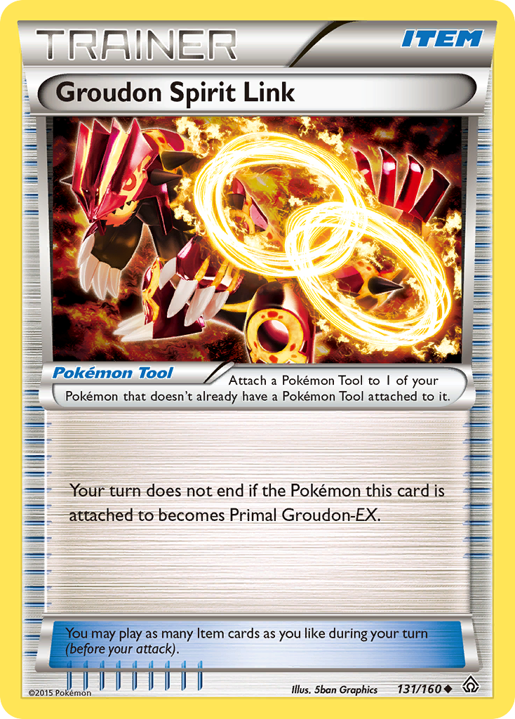Groudon Spirit Link — XY - Primal Clash #131/160